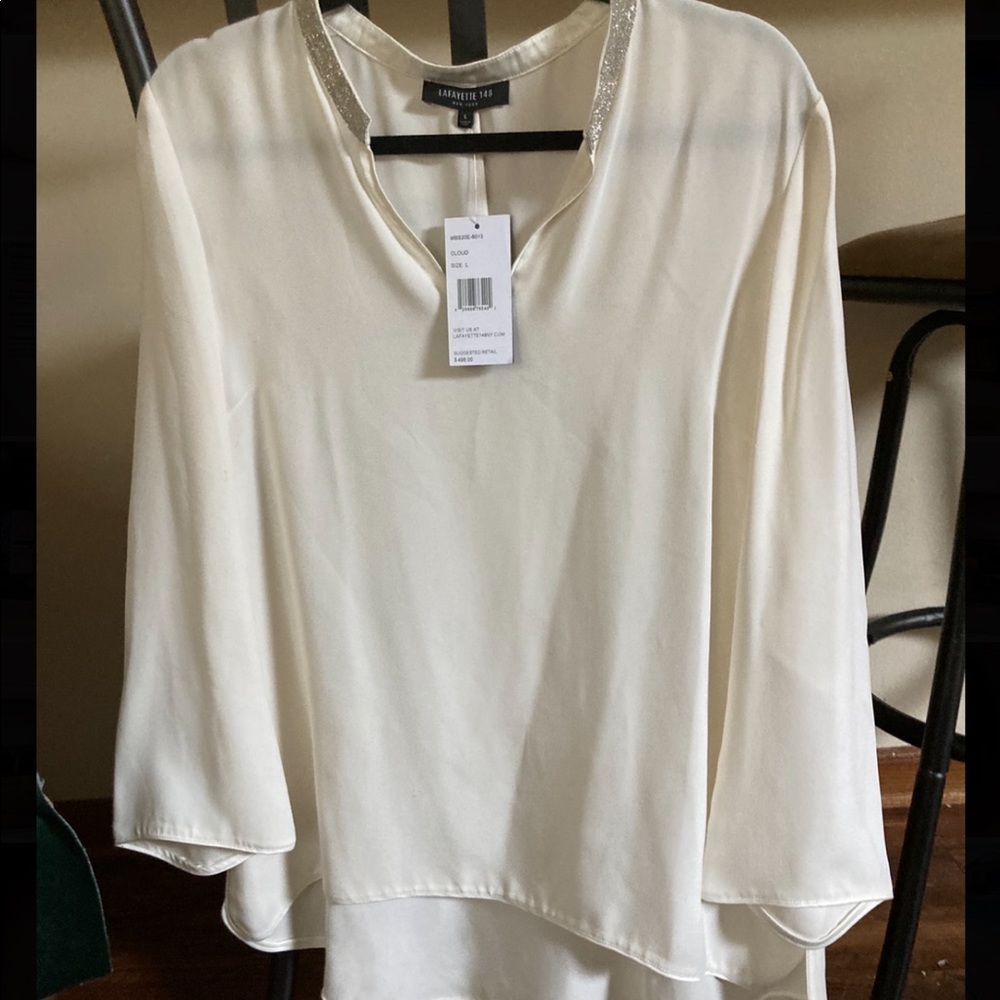 Lafayette 148 blouse